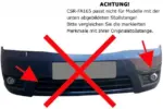 CSR sprednji podaljšek odbijača za Ford Mondeo III