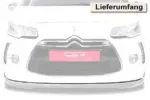 CSR sprednji podaljšek odbijača za Citroën DS3 I pred faceliftom