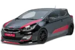 CSR sprednji podaljšek odbijača za Kia pro_cee'd II (JD), 3-vratni