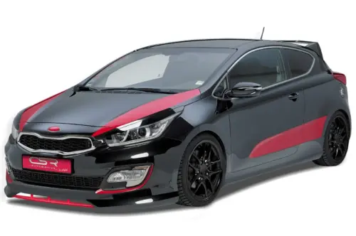 CSR sprednji podaljšek odbijača za Kia pro_cee'd II (JD), 3-vratni
