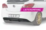 CSR zadnji difuzor za Opel Corsa E (X15) 3-vratni hatchback