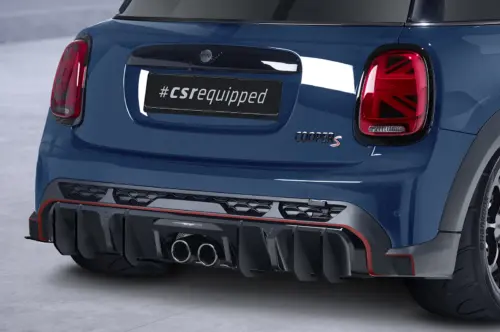CSR zadnji difuzor za MINI Mini III (F55) facelift JCW-paket