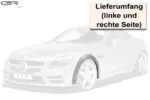 CSR razširitve blatnikov za Mercedes-Benz SLK III/SLC I (R172) AMG-Line