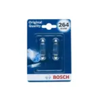 Bosch halogenske žarnice C10W 12 V 10 W 2700–3000 K, par
