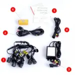 LED dnevne luči DRL SMOKE z diodami Osram 10 W 6000 K, 10 modulov, komplet