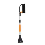 Einparts teleskopska metlica s strgalom 82–110 cm, medeninasto rezilo, 1 kos