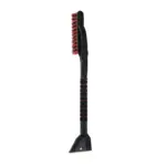 Einparts metlica s strgalom 65 cm, rdeča, z mehkim ročajem, 1 kos