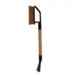 Einparts metlica s strgalom 70 cm, raven leseni ročaj, 1 kos