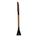 Einparts metlica s strgalom 70 cm, raven leseni ročaj, 1 kos