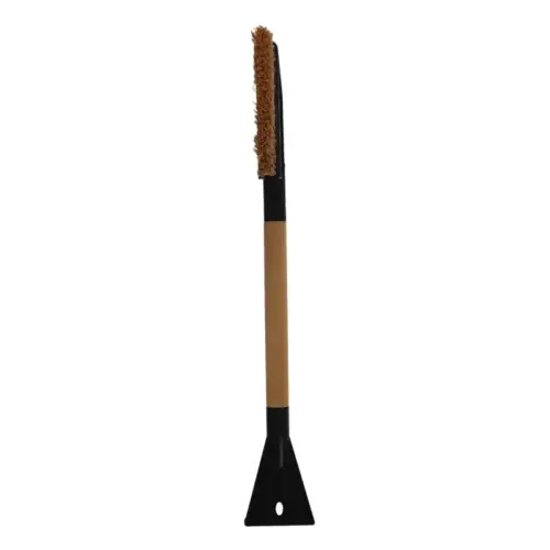 Einparts metlica s strgalom 70 cm, raven leseni ročaj, 1 kos