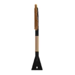 Einparts metlica s strgalom 55 cm, raven leseni ročaj, 1 kos