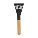 Einparts strgalo za stekla 33 cm, raven leseni ročaj, 1 kos