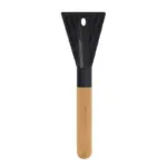 Einparts strgalo za stekla 33 cm, raven leseni ročaj, 1 kos