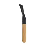 Einparts strgalo za stekla 33 cm, raven leseni ročaj, 1 kos