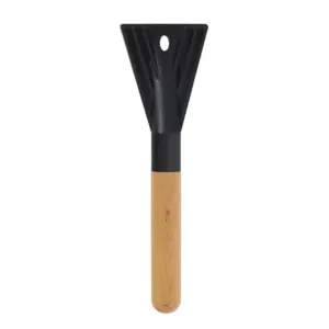 Einparts strgalo za stekla 33 cm, raven leseni ročaj, 1 kos