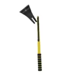 Einparts metlica s strgalom 54 cm, črno-rumena, dvovrstne ščetine, 1 kos