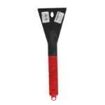Einparts plastično strgalo za stekla 20 cm, črno-rdeče, 1 kos