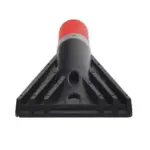 Einparts plastično strgalo za stekla 20 cm, črno-rdeče, 1 kos