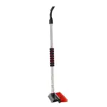 Einparts aluminijasta metlica s strgalom in brisalom za vodo 3 v 1, 75 cm, 1 kos