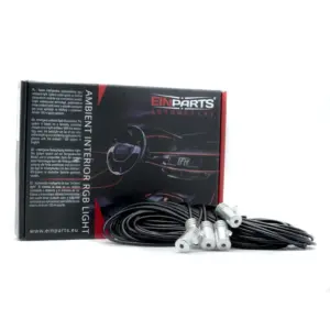Einparts RGB optično vlakno LED 6 m, 12 V, upravljanje z aplikacijo