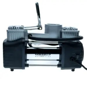 Einparts kovinski dvobatni kompresor 12 V 180 W 150 PSI / 10 bar