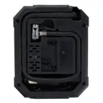 Einparts avtomobilski kompresor 12 V 75 W z LCD in LED lučko, 150 PSI, 23 l/min