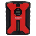 Einparts avtomobilski kompresor 12 V 100 W z LCD in lučko, 120 PSI, 22 l/min