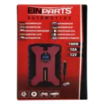 Einparts avtomobilski kompresor 12 V 100 W z LCD in lučko, 120 PSI, 22 l/min