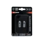 Einparts halogenske žarnice W5W 12 V 5 W 3000 K, par