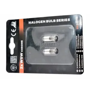 Einparts halogenske žarnice W5W 12 V 5 W 1700–1800 K, par