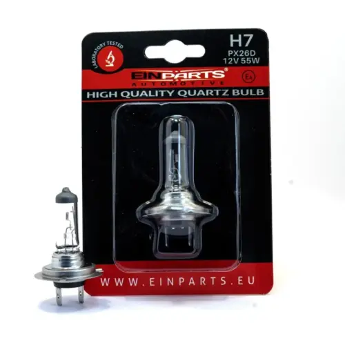 Einparts halogenska žarnica H7 12 V 55 W 3000 K, 1 kos