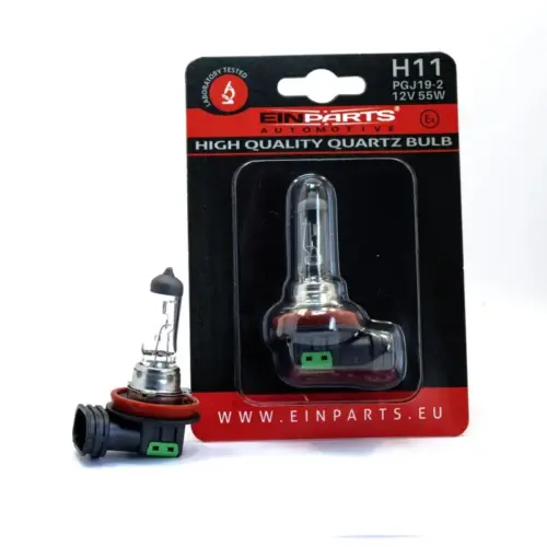 Einparts halogenska žarnica H11 12 V 55 W 3000 K, 1 kos