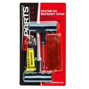 Einparts 6-delni komplet za popravilo pnevmatik z vrvicami (3 × 10 cm)
