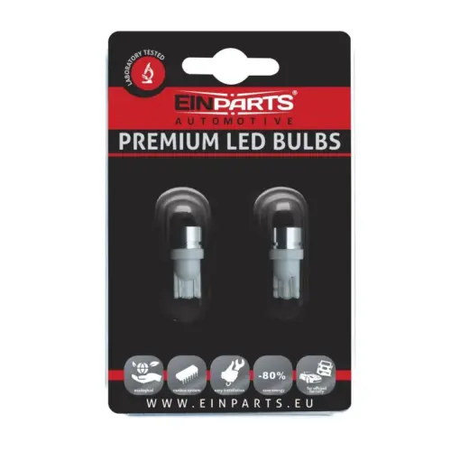Einparts LED žarnice W5W 6000 K 1x SMD 7080, par