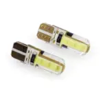 Einparts LED žarnice W5W CANbus 6000 K 2x COB, par
