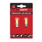 Einparts LED žarnice W5W CANbus 6000 K 2x COB, par