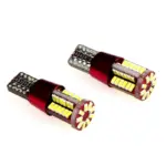 Einparts LED žarnice W5W 6000 K 5x SMD 3014, par