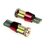 Einparts LED žarnice W5W 6000 K 5x SMD 3014, par