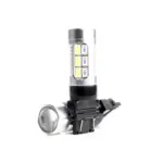 Einparts LED žarnice P27W CANbus bele/oranžne 6000 K/1800 K 22x SMD 5730, par