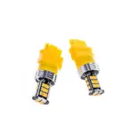 Einparts LED žarnice P27W CANbus oranžne 1800 K 30x SMD 3020, par
