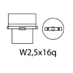 Einparts LED žarnice P27W CANbus oranžne 1800 K 30x SMD 3020, par