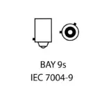 Einparts LED žarnice H21W 6000 K 54x SMD 3014, par