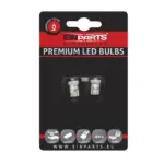 Einparts LED žarnice W5W 6000 K 5x SMD 2835, par
