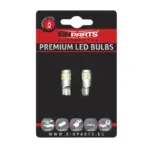 Einparts LED žarnice W5W CANbus 6000 K 9x SMD 3030, par
