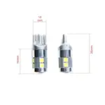 Einparts LED žarnice W5W CANbus 6000 K 9x SMD 3030, par