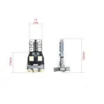 Einparts LED žarnice W5W CANbus 6000 K 13x SMD 2835, par