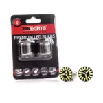 Einparts LED žarnice P21W 6000 K 18x SMD 4014, par