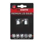 Einparts LED žarnice P21W 6000 K 18x SMD 4014, par