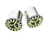 Einparts LED žarnice P21W 6000 K 18x SMD 4014, par