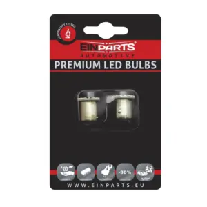 Einparts LED žarnice P21/5W CANbus 6000 K 18x SMD 4014, par